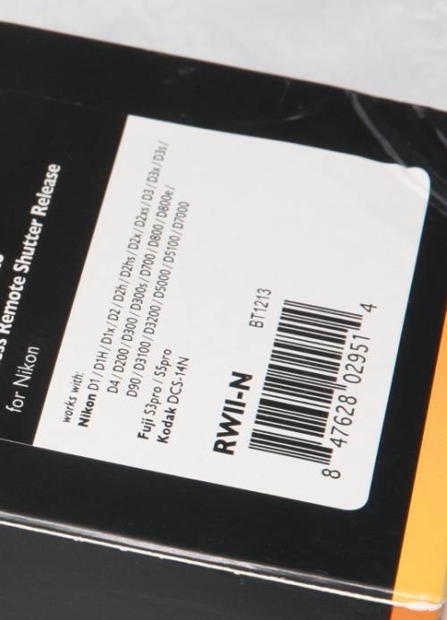 Nikon compatible - Vello RWII-N Freewave Plus Wireless remote shutter release