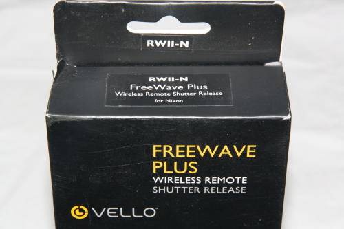 Nikon compatible - Vello RWII-N Freewave Plus Wireless remote shutter release