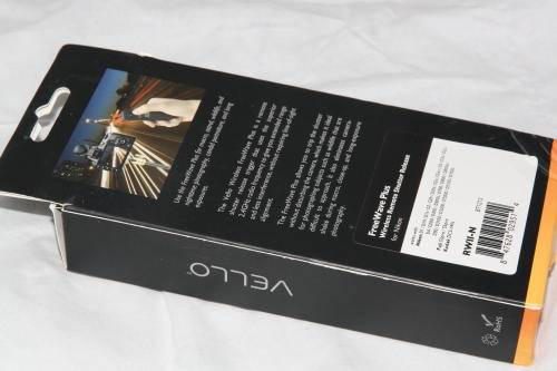 Nikon compatible - Vello RWII-N Freewave Plus Wireless remote shutter release