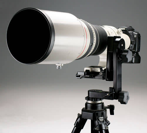 Gimbal for camera and telephoto lens