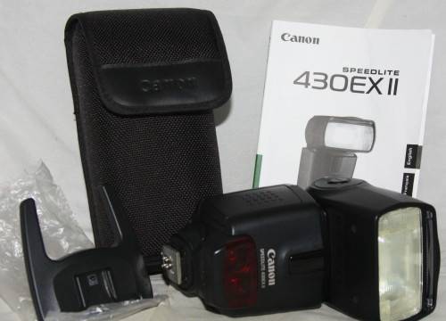Canon 430EX mark 2 Speedlite Flash
