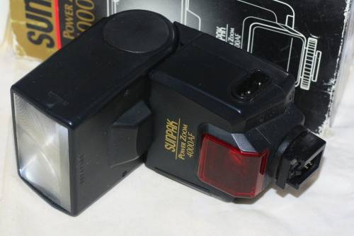 Minolta fit SUNPAK PZ4000AF flash ***or use with remote trigger on other camera brands***