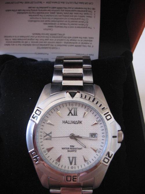 Hallmark Quartz ATM 50- Beautiful embossed textured dial-Warranty/Dealer