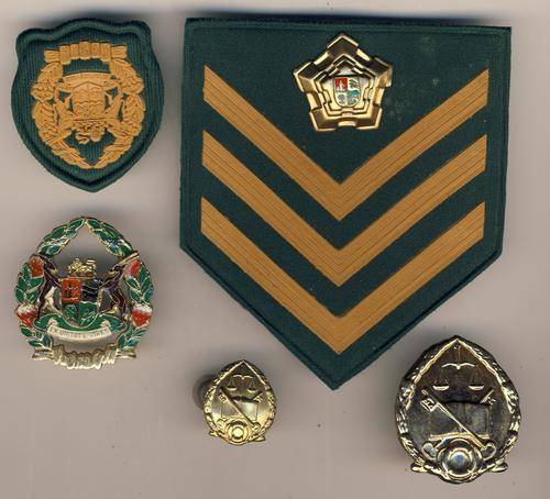 Lot of 6 Prison badges - as per scan