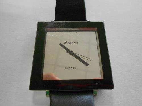 Venice quartz ladies wrist watch with leather strap - as per scan*
