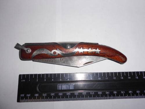 Okapi pocket knife - as per scan