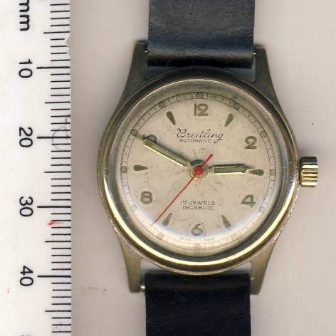 Breitling Automatic child's watch with bidynator F690 calibre movement - as per scan