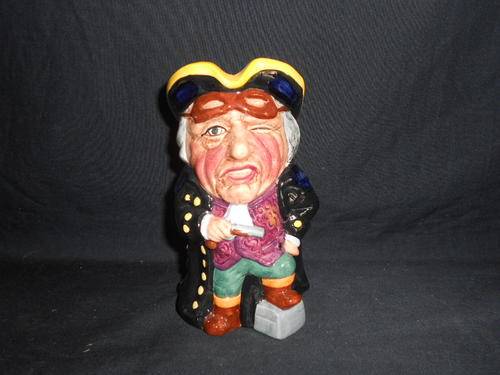 Toby jug '' Highwayman'' , Staffordshire character jugs by Manor
