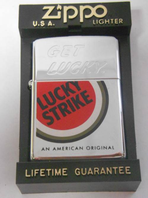 Lucky Strike ZIPPO in Zippo case - as per scan