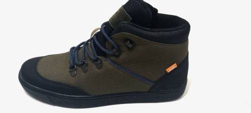 Brand New! Mens UK Size 9 JEEP Voyager Water Resistant High Top Lace up Sneakers - Olive UK Size 9