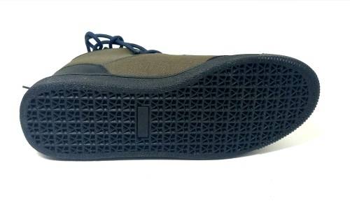 Brand New! Mens UK Size 9 JEEP Voyager Water Resistant High Top Lace up Sneakers - Olive UK Size 9