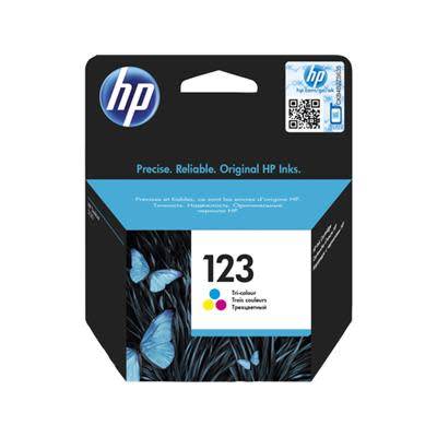 HP # 123 TRI-COLOR ORIGINAL INK CARTRIDGE DESKJET 2130/2131