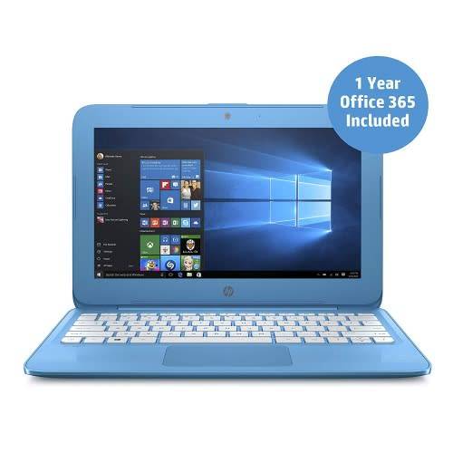 HP STREAM INTEL CELERON N3060, 2 GB RAM, 32 GB EMMC 11.6 INCH LAPTOP AQUA BLUE