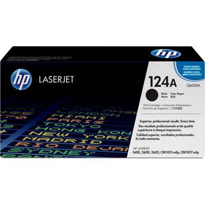 HP 124A Black Original LaserJet ColourSphere Toner Cartridge