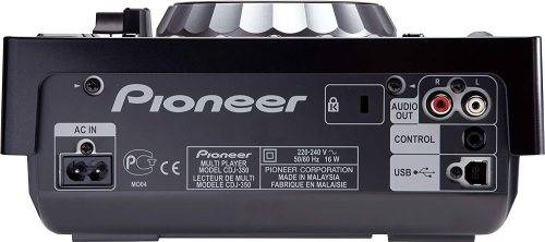 Pioneer CDJ-350 CD Player for DJ, Black