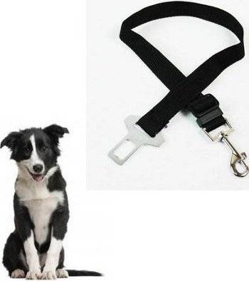 Dog Car Seat Belt - Black