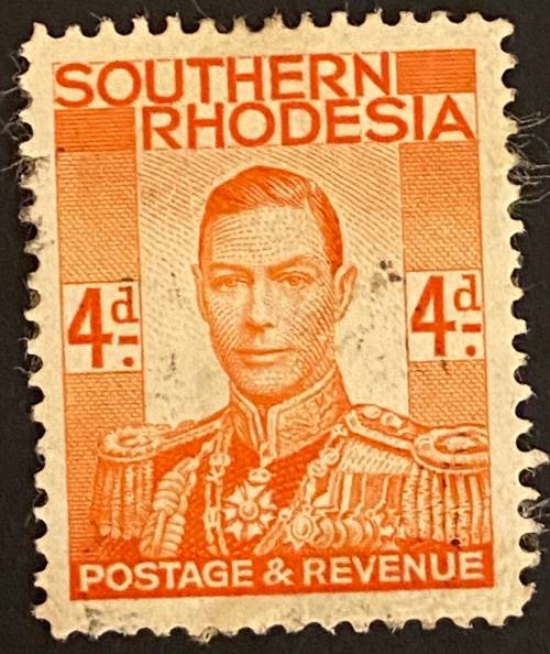 Southern Rhodesia George VI 4d