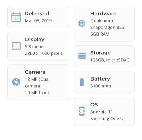 Samsung Galaxy S10e