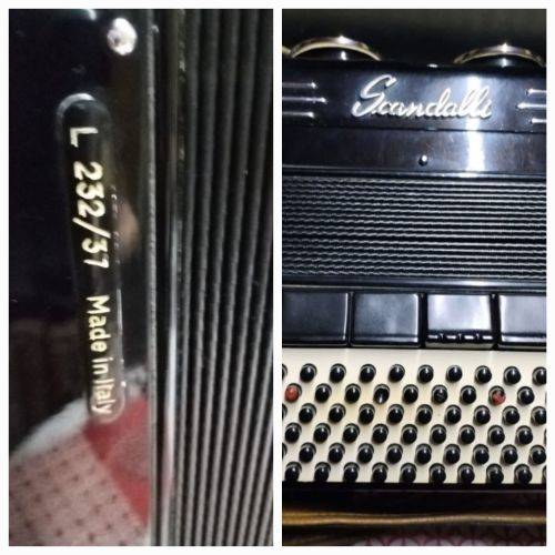 Scandalli Brevetto accordion