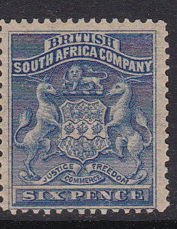 BSAC / Rhodesia : SG3 6d Deep Blue MM