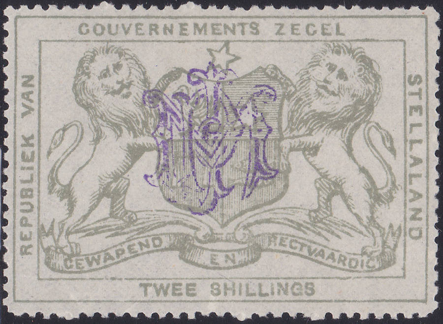 Stellaland 2/- Revenue - VERY FINE UNUSED