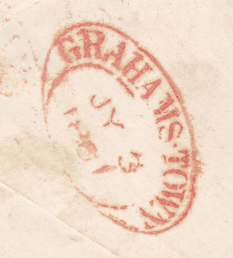 Cape of Good Hope 1861 COVER(ENVELOPE) TO CAPE TOWN - VERY FINE