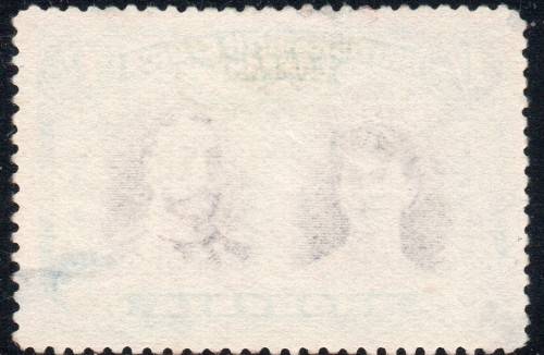 RHODESIA (B.S.A.C.) SACC151 1/- GREY-BLACK and DEEP BLUE-GREEN - VARIETY - VERY FINE MINT - CV R1000