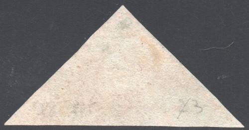 Cape of Good Hope SACC5b 1d DEEP ROSE - SUPERB AND RARE MOUNTED MINT EXAMPLE CV R50000