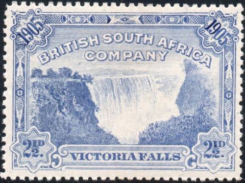 B.S.A.C / Rhodesia 1905 SG95 - 2½d Deep Blue - LMM - CV £19(2017)
