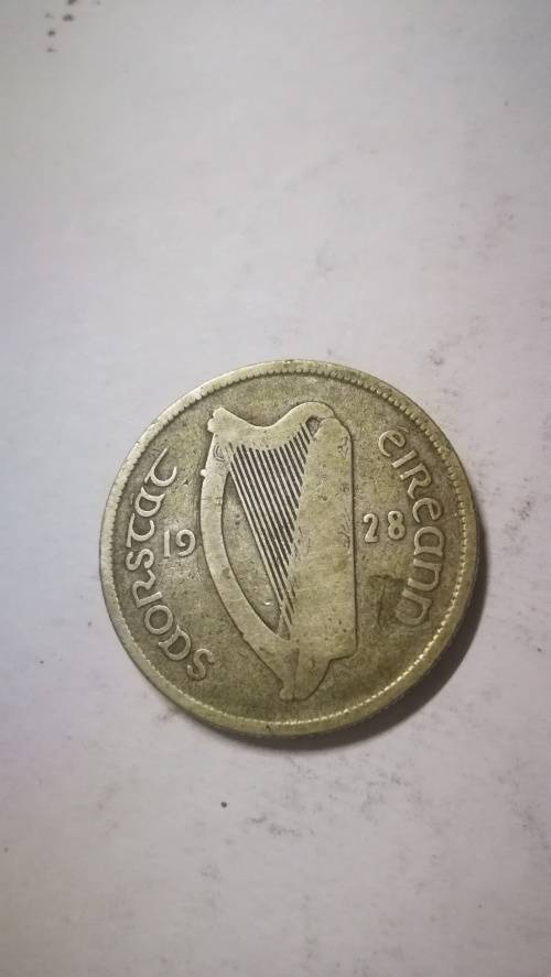 1928 Irish Silver Florin (SILVER)
