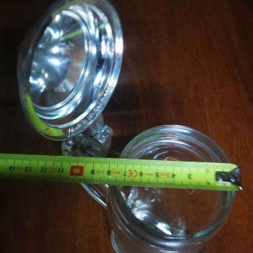 Vintage Black Label Glass Shoe made in W. Germany.