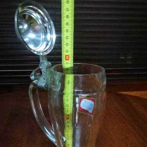 Vintage Black Label Glass Shoe made in W. Germany.