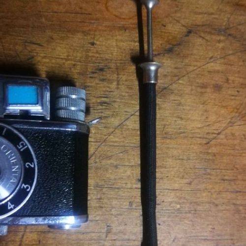 Vintage 1950`s Conti- Lite Camera Style Table Oil Lighter.