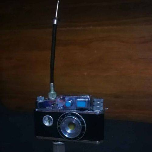 Vintage 1950`s Conti- Lite Camera Style Table Oil Lighter.