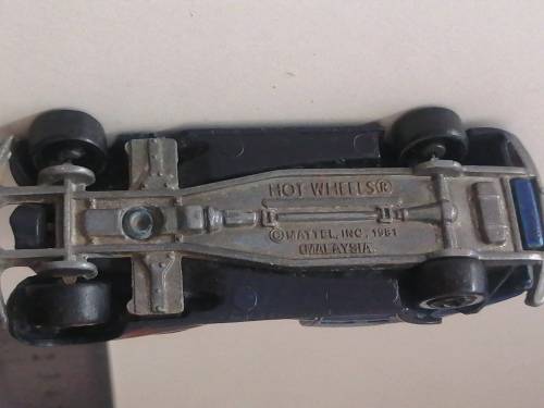 1981 Mattel Hot Wheels Blue `35 Classic Caddy Sports Car #2529 Cadillac