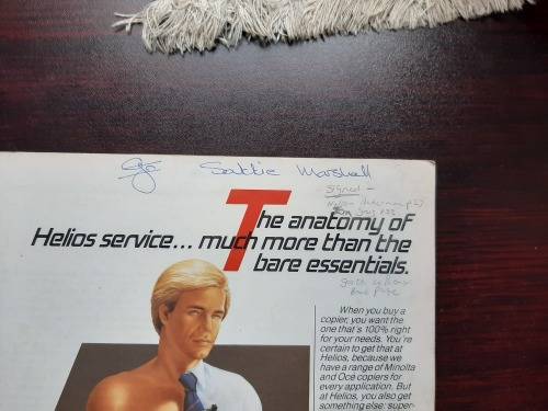 Garth Le Roux Benefit Year 1987/1988 (SIGNED)