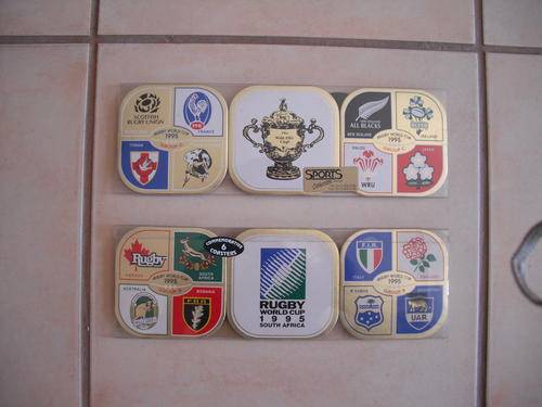 1995 Rugby World Cup Coasters