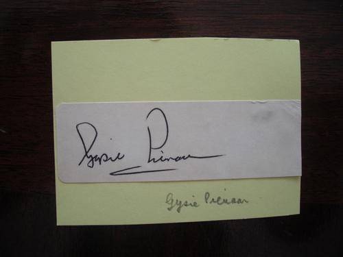 Springbok Rugby Autographs - Gysie Pienaar