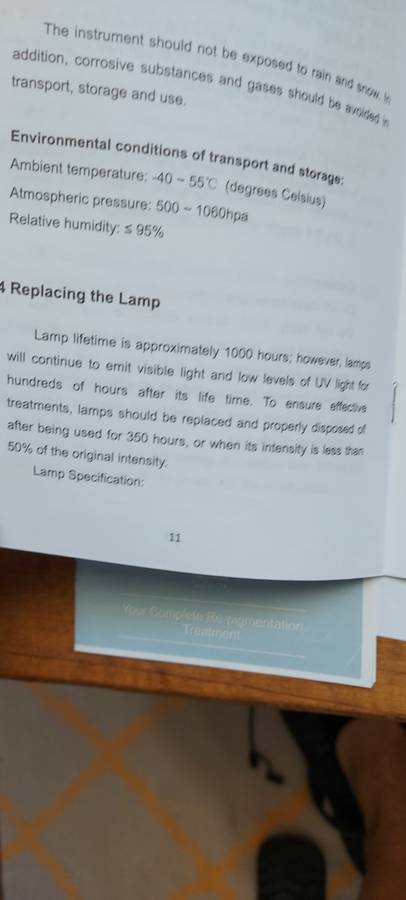 Phillips UVB Phototherapy Light