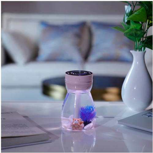380ml USB Air Humidifier Colorful Light Bottle