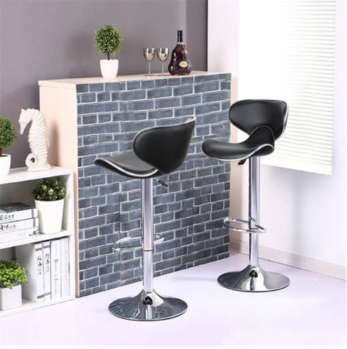Butterfly Backrest Bar Chair Bar Stools Modern Bar Chairs Height Adjusted Rotatable - Red only !!!!!