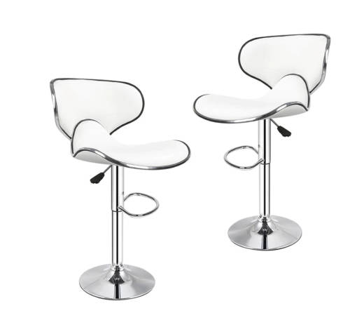 Butterfly Backrest Bar Chair Bar Stools Modern Bar Chairs Height Adjusted Rotatable - Red only !!!!!