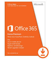 Microsoft Office 365 Home Premium 1 Year Household Subscription