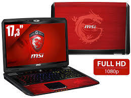 Demo..MASSIVE SPEC..MSI Gaming laptop Gt-70 Dragon 3rd Edition. Core i7--16gig RAM-750 HDD+128 SDD