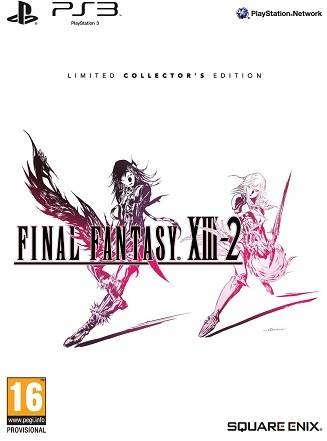 PS3 - FINAL FANTASY XIII-2 LIMITED COLLECTORS EDITION - GAME, SOUNDTRACK CD, ARTBOOK, CARDS, ETC