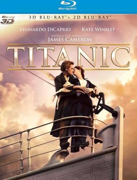 BLU RAY -TITANIC (2D + 3D)