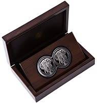 *** 2019 NEW RELEASE *** SILVER PROOF R5 - BIG 5 ELEPHANT - 2 PROOF COINS
