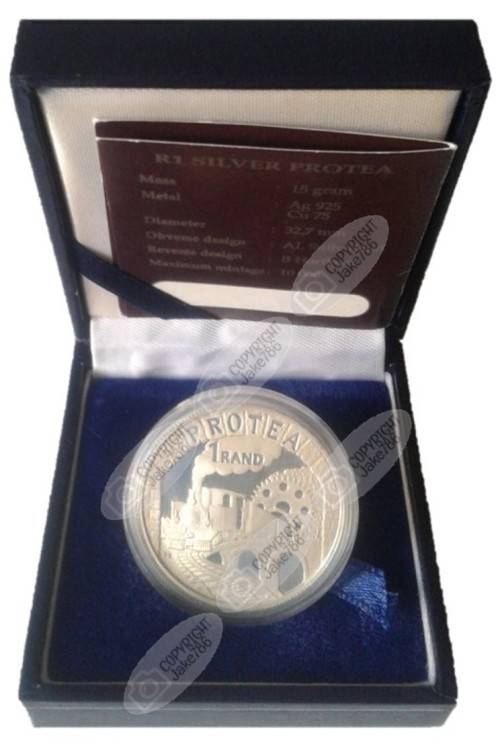 1995 SILVER PROOF R1 - RAILWAYS