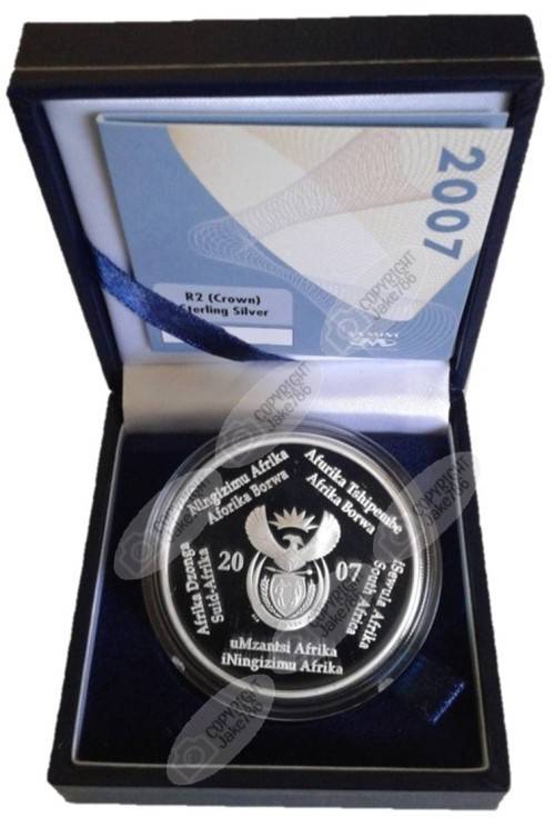 2007 Silver Proof R2 - FIFA World Cup