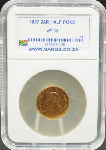 VF35 - 1897 Half Pond